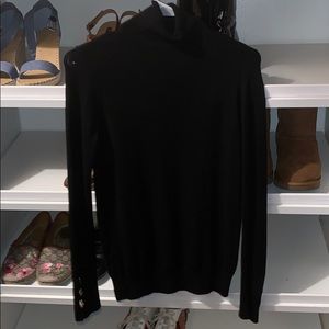 Zara Black Knit Turtleneck